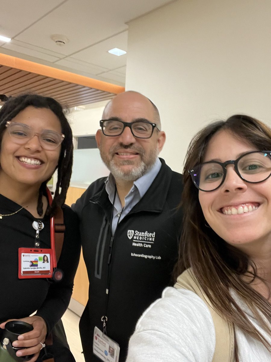 Christina Rodriguez Ruiz (@christinarodzmd) on Twitter photo Echo lab crew! What is an intracavitary gradient, anyway?
Who knew <a href="/salernomdphd/">Dr. Michael Salerno M.D. P.h.D</a> would be surrounded by the only puertorrican Cardiology Fellows at Stanford <a href="/StanCVFellows/">StanfordCVFellowship</a>! Orgullo boricua @gabrielamabel12 ! 🫀🫶🏽 🇵🇷 #uprrcm Echo lab crew! What is an intracavitary gradient, anyway?
Who knew <a href="/salernomdphd/">Dr. Michael Salerno M.D. P.h.D</a> would be surrounded by the only puertorrican Cardiology Fellows at Stanford <a href="/StanCVFellows/">StanfordCVFellowship</a>! Orgullo boricua @gabrielamabel12 ! 🫀🫶🏽 🇵🇷 #uprrcm