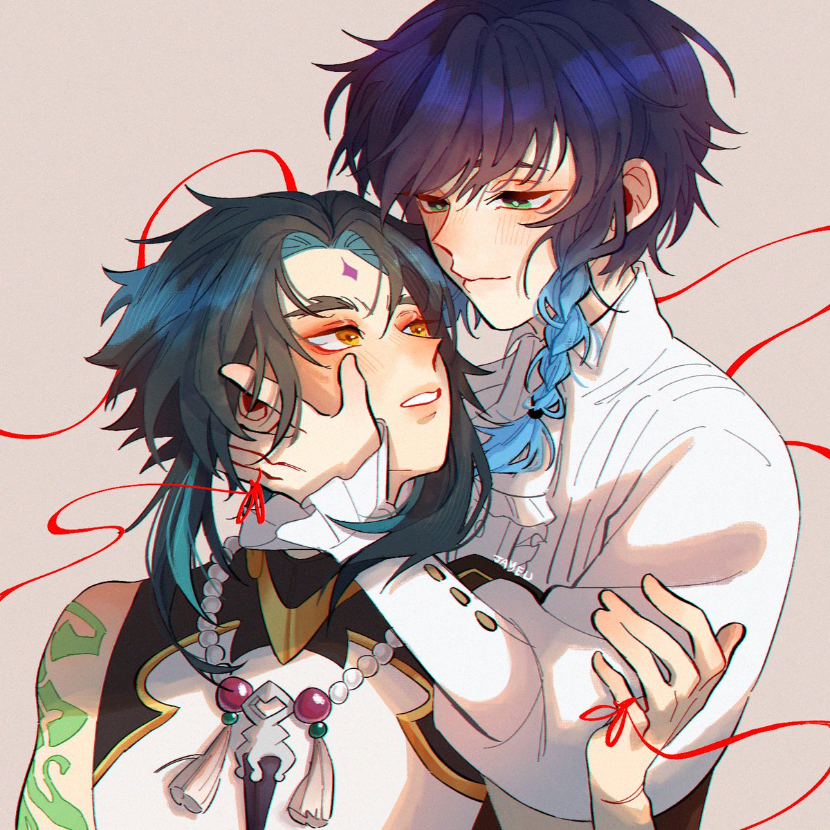 because i miss them and i dont see much art of them anymore

#原神 #xiaoven