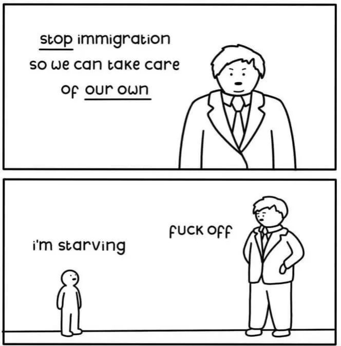 Stop #immigration so we can take care of our own instagr.am/p/CtB21dItVJD/