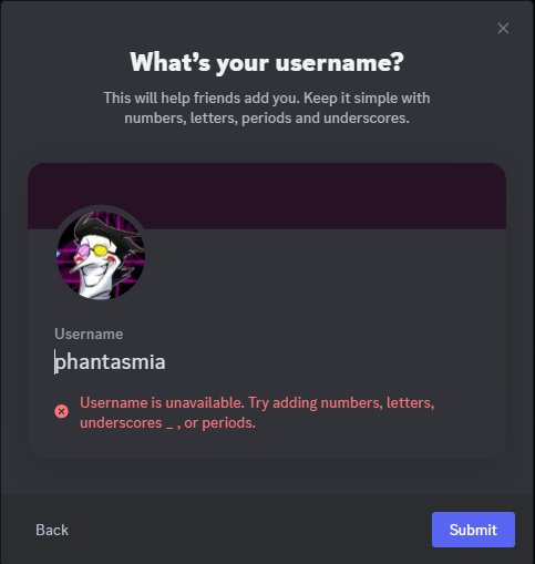 PhantasmiaAE's tweet photo. Okay.... who took my name? -_- https://t.co/AhjyyrMYMv
