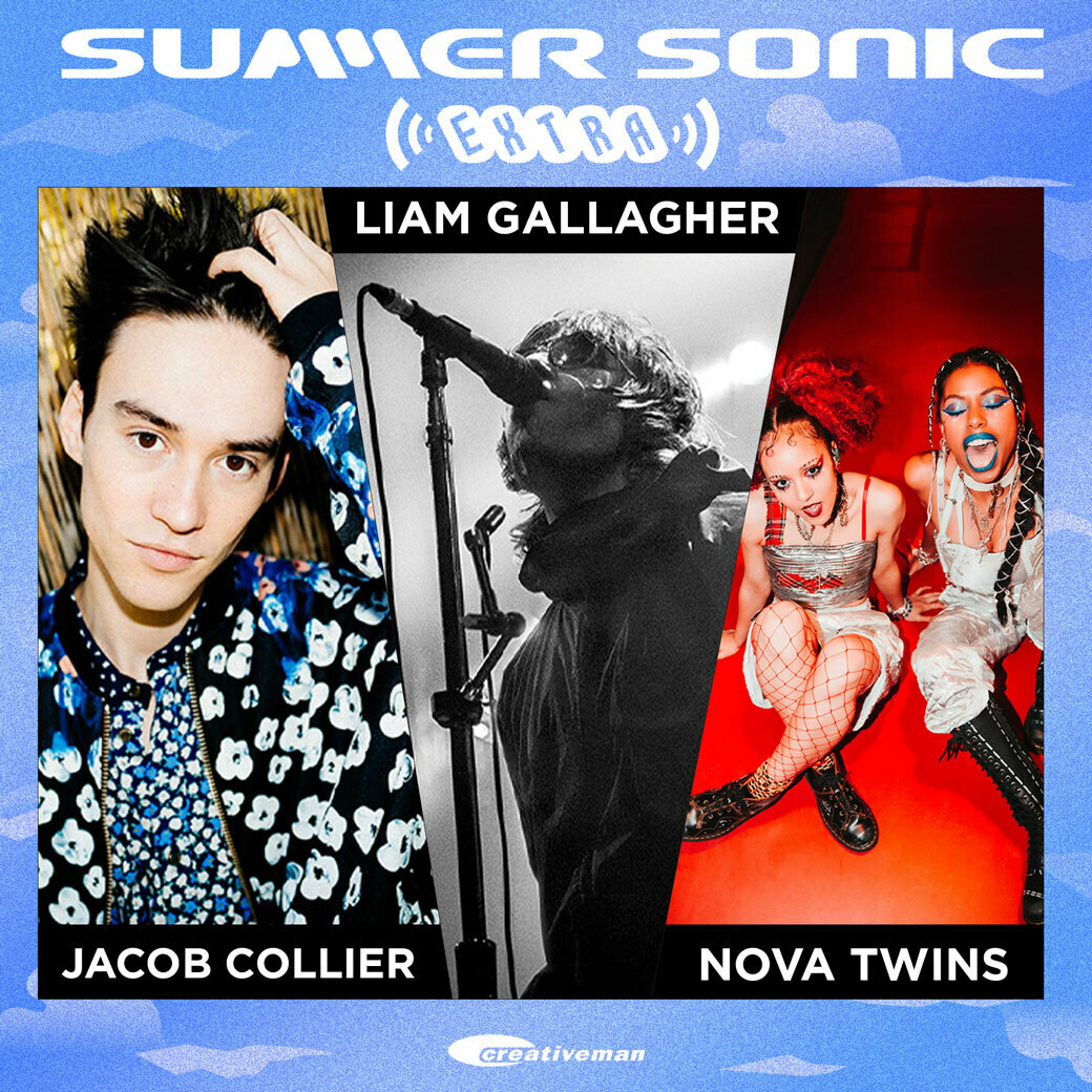 【SUMMER SONIC EXTRA 】新たに単独3公演が決定🙌

貴重なクラブ規模での公演となるLIAM GALLAGHER🎸
サマソニ東京ビーチに出演するJACOB COLLIER🎹
注目のロックバンドNOVA TWINSが追加決定👭

summersonic.com/lineup/extra/

#サマソニ #summersonic