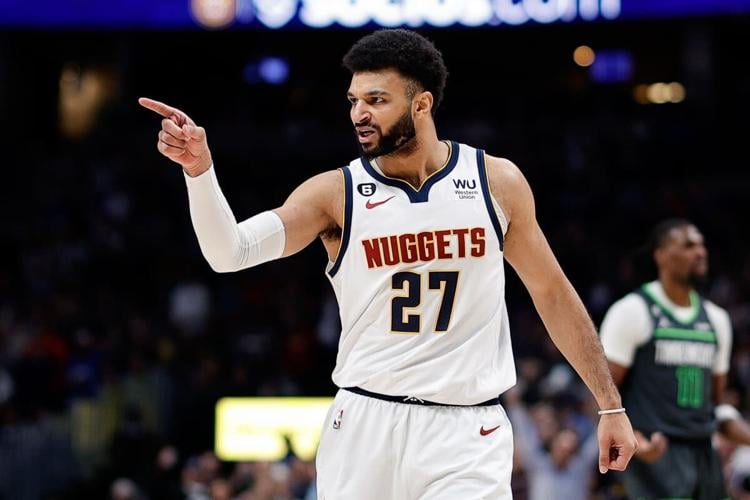SwishUpdates's tweet image. Jamal Murray tonight:

34 points
10 rebounds
10 assists
12/22 FG (54%)
3/6 3PT (50%)
1 steal