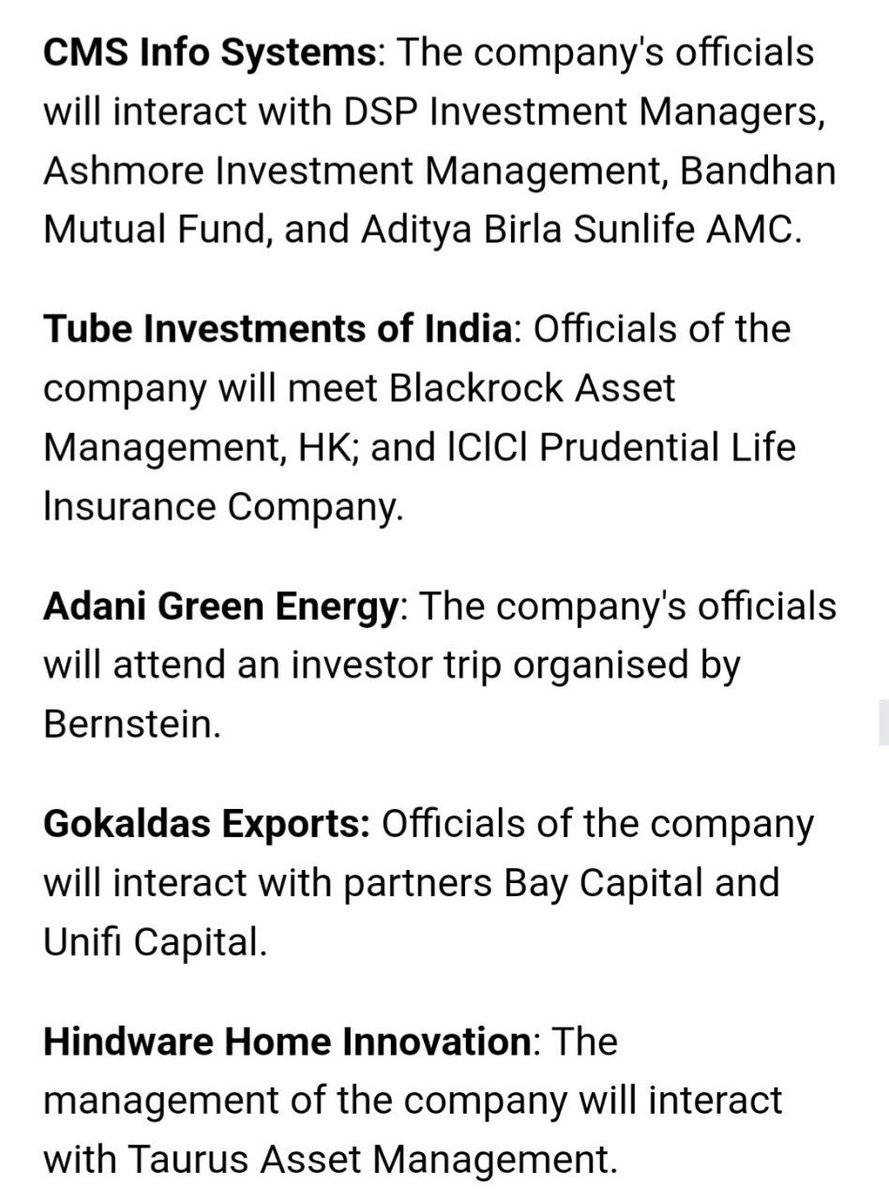 #CMS info system 
#Tube investment
#Adani green

#nse #bse #sensex #nifty50 #banknifty @nifty @niftybank #sharemarket #indiansharemarket