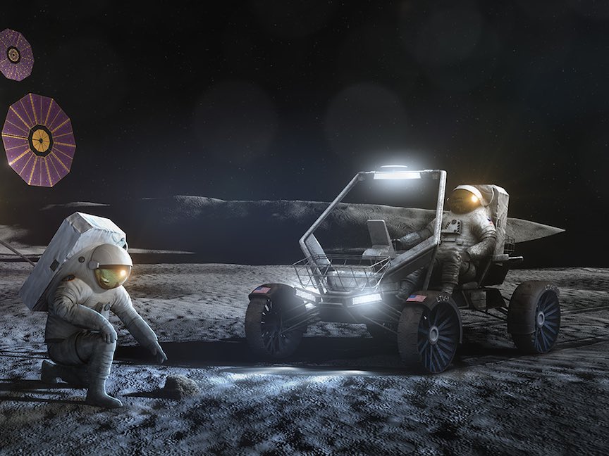 Latest in space on Twitter "NASA's new lunar car design for