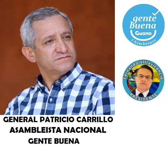 Nuestro apoyo al Gral. Patricio Carrillo. #UnidosSomosMásFuertes 
@CarrilloRosero