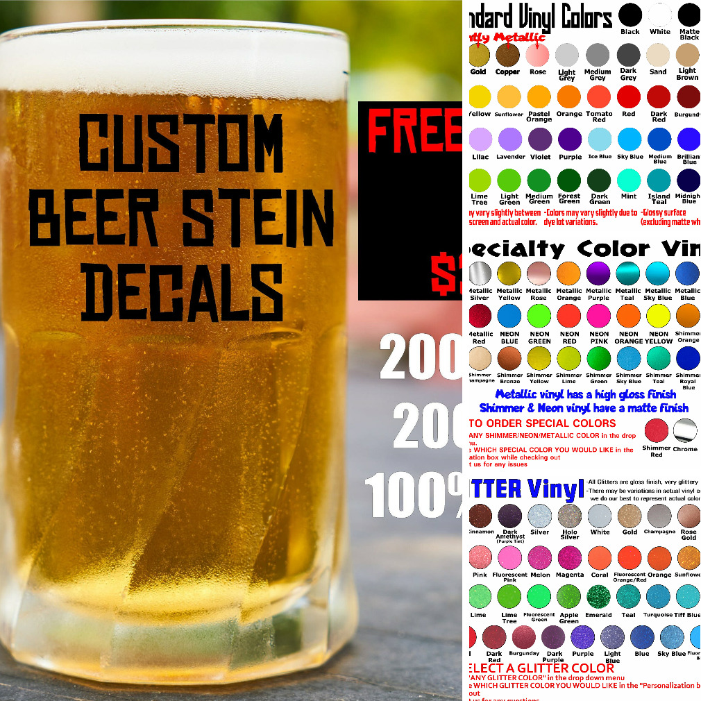 StudioDecals's tweet photo. Custom Beer Mug Decals Bachelorette Party Custom https://t.co/wrndueQiVP @etsymktgtool https://t.co/VTnWca5z7z
