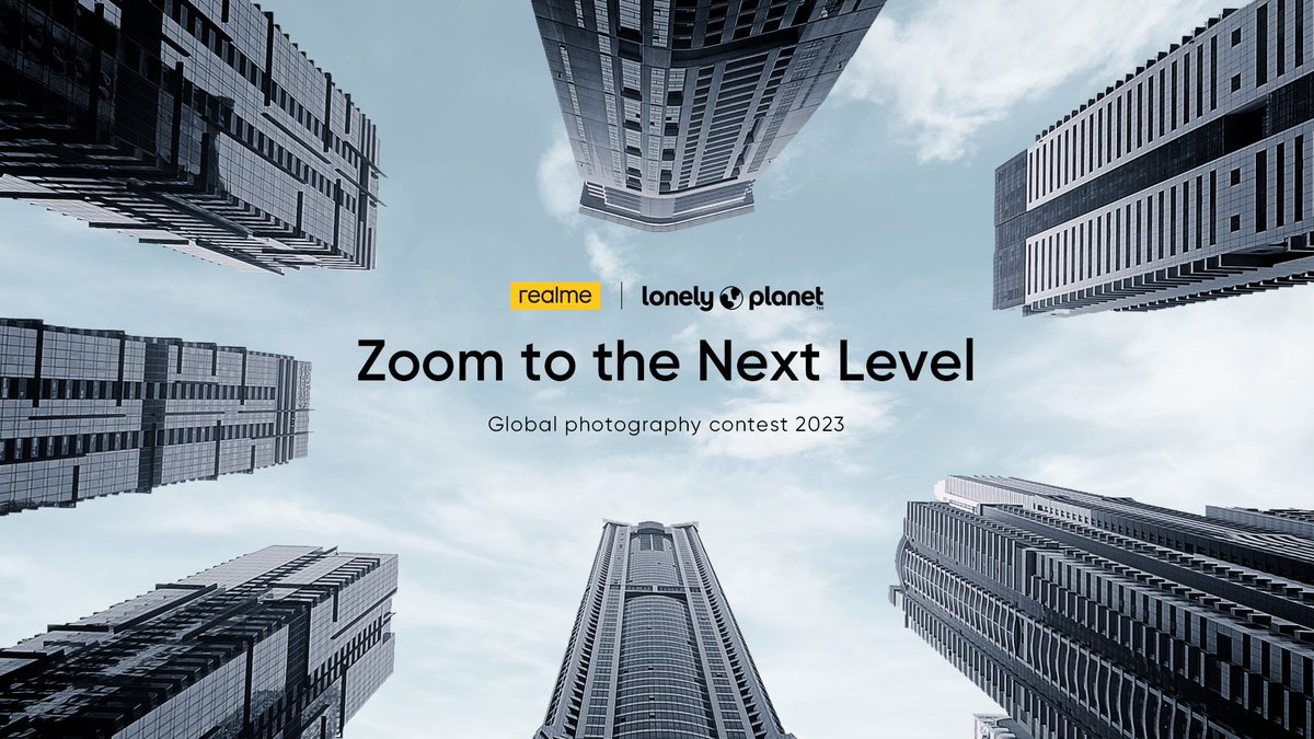 This is a #PhotographyContest unlike any other. Click the link to learn how you can join this awesome event.
👉 bit.ly/3J1KDn6
#realme11ProSeries #ZoomtotheNextLevel