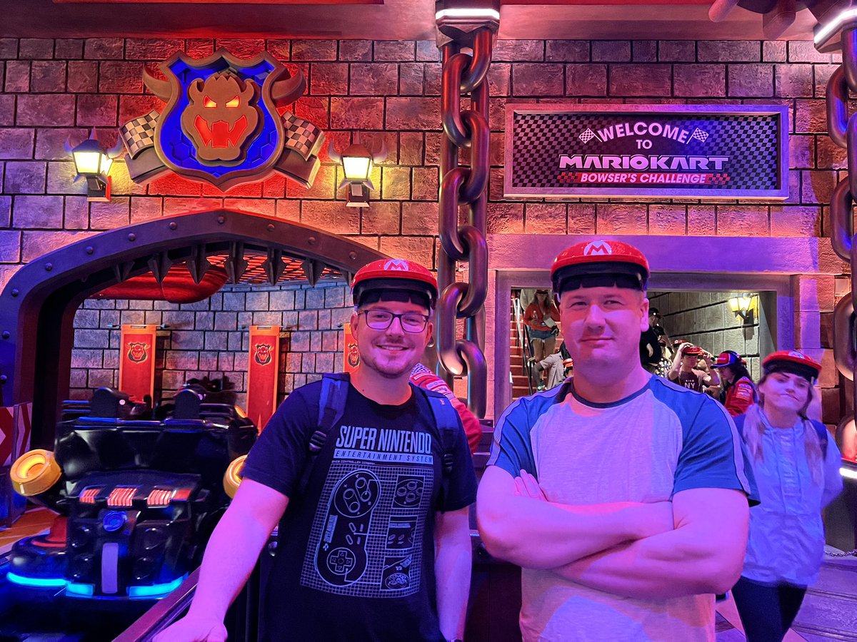 We challenged Bowser and won! #SuperNintendoWorld