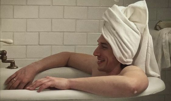 Something tells me that bathtime with this man would be really, really FUN and KINKY