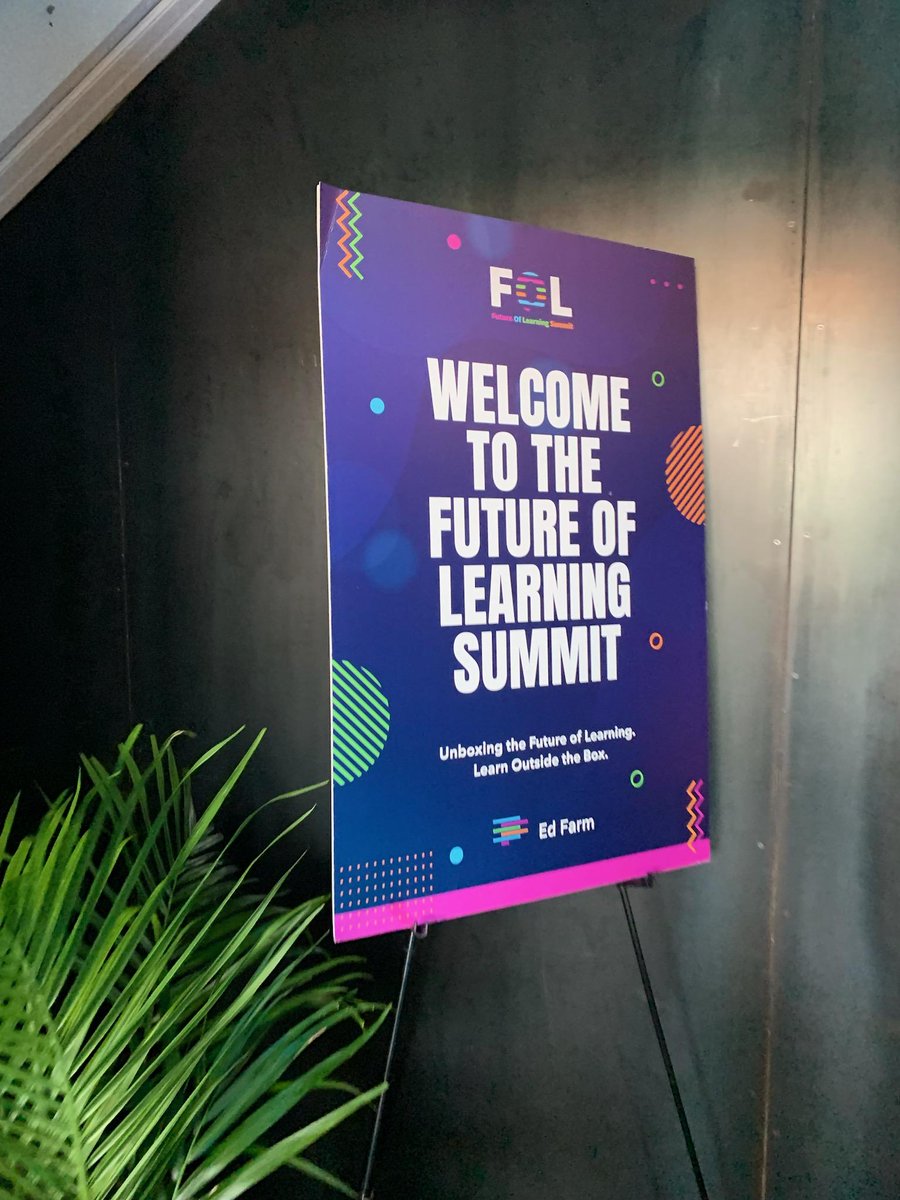 MsTechLee's tweet photo. Day 1 of @_EdFarm's #FutureofLearningSummit was AMAZING! Ready for Day 2!!! https://t.co/CstgkE1Tjj