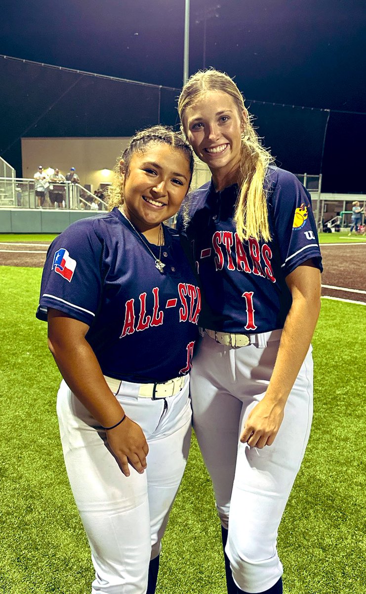 Boerne HS Softball (@greyhoundsb) on Twitter photo ⭐️All-Star Alert⭐️
<a href="/AvaBevo/">Ava (Bevo) Rodriguez</a> & <a href="/MadlockTaryn/">Taryn Madlock</a> represented <a href="/Boernehs/">Boerne High School</a> at the Austin Area All Star game tonight.
Bevo won the Golden Glove Award giving up no hits & no base runners. Taryn was 2 for 2 w/a double, triple, & 4 RBIs.
<a href="/BoerneISD/">Boerne ISD</a> <a href="/gohoundsgo_gabc/">Greyhound Athletic Booster Club (GABC)</a> <a href="/LeechStan/">Boerne ISD Athletics</a> <a href="/Boerne_TX/">City of Boerne</a> ⭐️All-Star Alert⭐️
<a href="/AvaBevo/">Ava (Bevo) Rodriguez</a> & <a href="/MadlockTaryn/">Taryn Madlock</a> represented <a href="/Boernehs/">Boerne High School</a> at the Austin Area All Star game tonight.
Bevo won the Golden Glove Award giving up no hits & no base runners. Taryn was 2 for 2 w/a double, triple, & 4 RBIs.
<a href="/BoerneISD/">Boerne ISD</a> <a href="/gohoundsgo_gabc/">Greyhound Athletic Booster Club (GABC)</a> <a href="/LeechStan/">Boerne ISD Athletics</a> <a href="/Boerne_TX/">City of Boerne</a>