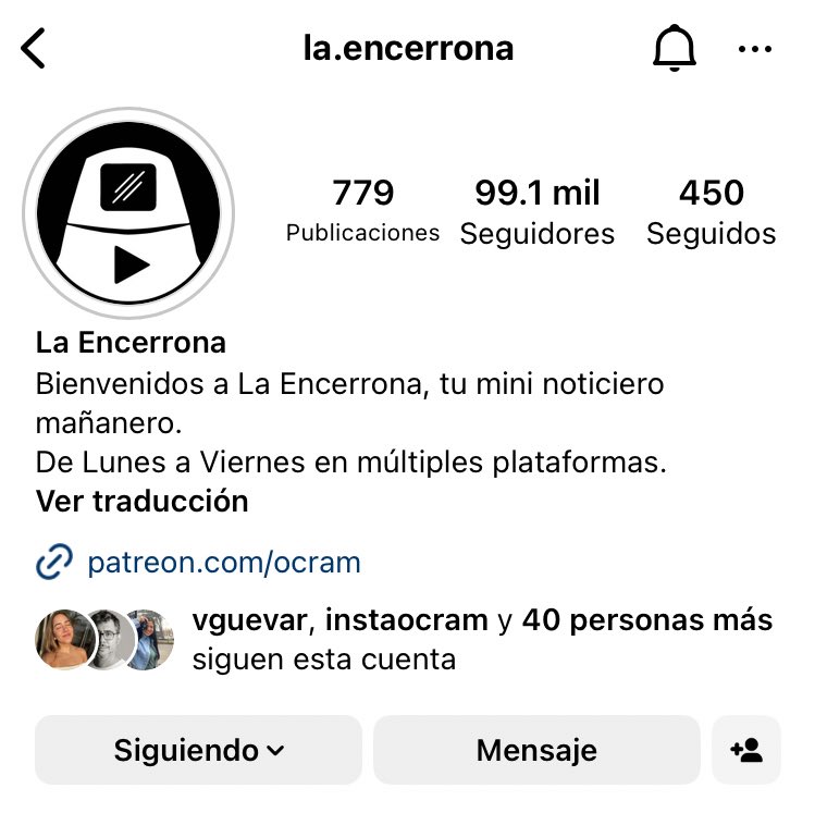 jsudaka's tweet photo. Estamos a poquito de llegar a los 100 mil seguidores en IG. Ayúdanos a crecer 😬 https://t.co/vKKzBQiEjg https://t.co/QeE0guqelE