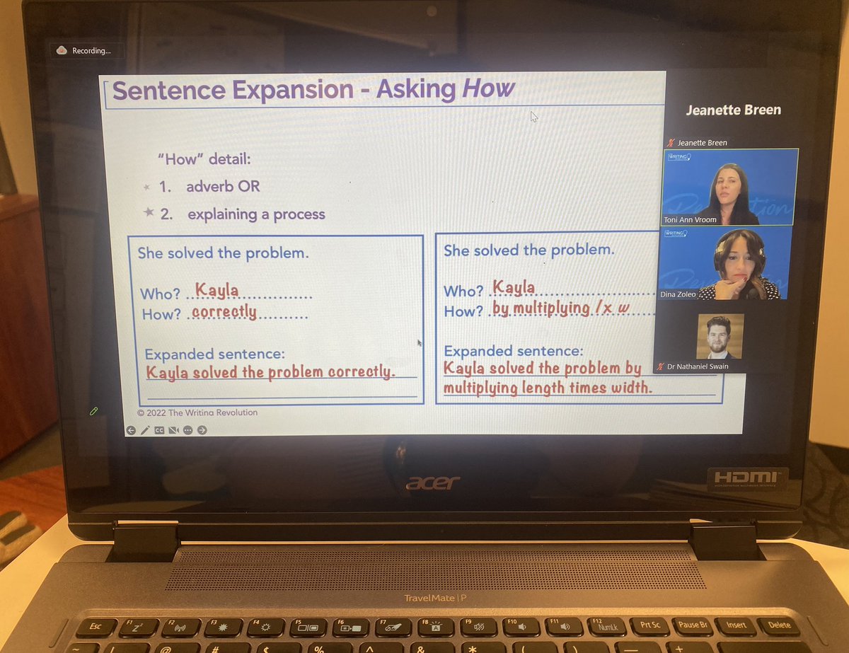 I was privileged to be part of the groundswell that is <a href="/TheWritingRevol/">The Writing Revolution</a> 🇦🇺
Separated by oceans, yet we are stumbling on the same inequities in classrooms. Evident through the numbers logging in - Don’t miss the recording
<a href="/NathanielRSwain/">𝗗𝗿 𝗡𝗮𝘁𝗵𝗮𝗻𝗶𝗲𝗹 𝗦𝘄𝗮𝗶𝗻</a> <a href="/ThinkForwardEdu/">Think Forward Educators</a> <a href="/DinaZoleo/">Dina Zoleo, PhD</a> <a href="/ToniAnnVroom/">Toni-Ann Vroom, Ph.D.</a>