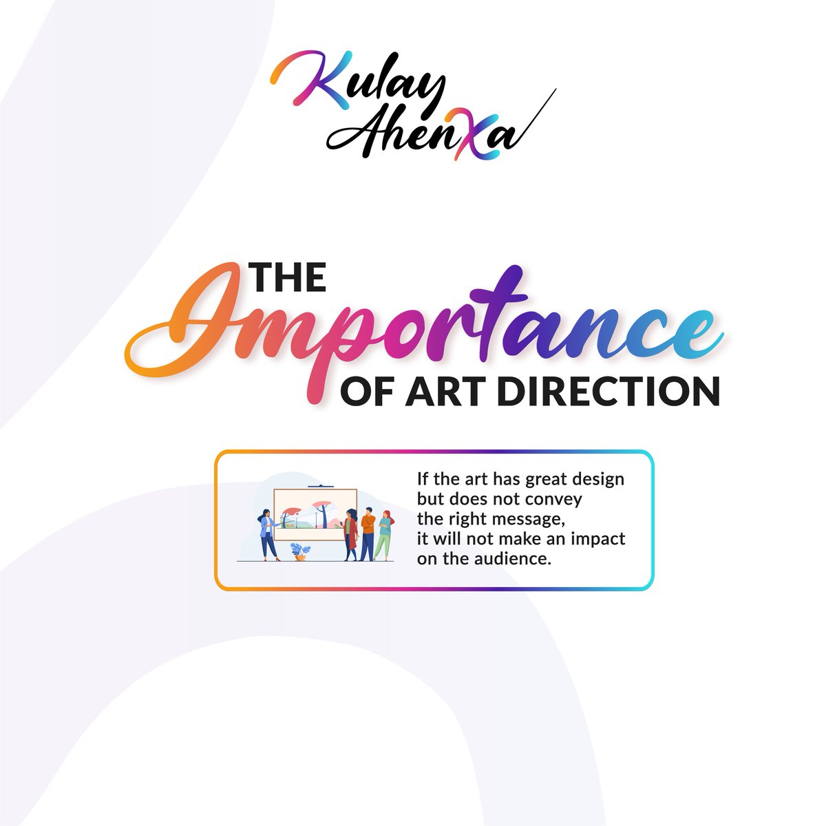 KulayAhenXa's tweet photo. Art direction is not just about showing a great design, it's about invoking real emotions to your intended audiences.

#KXph #KulayAhenXa #ArtDirector #ArtDirection https://t.co/zGahmLXCkz