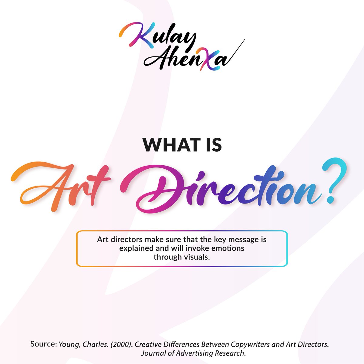 KulayAhenXa's tweet photo. Art direction is not just about showing a great design, it's about invoking real emotions to your intended audiences.

#KXph #KulayAhenXa #ArtDirector #ArtDirection https://t.co/zGahmLXCkz