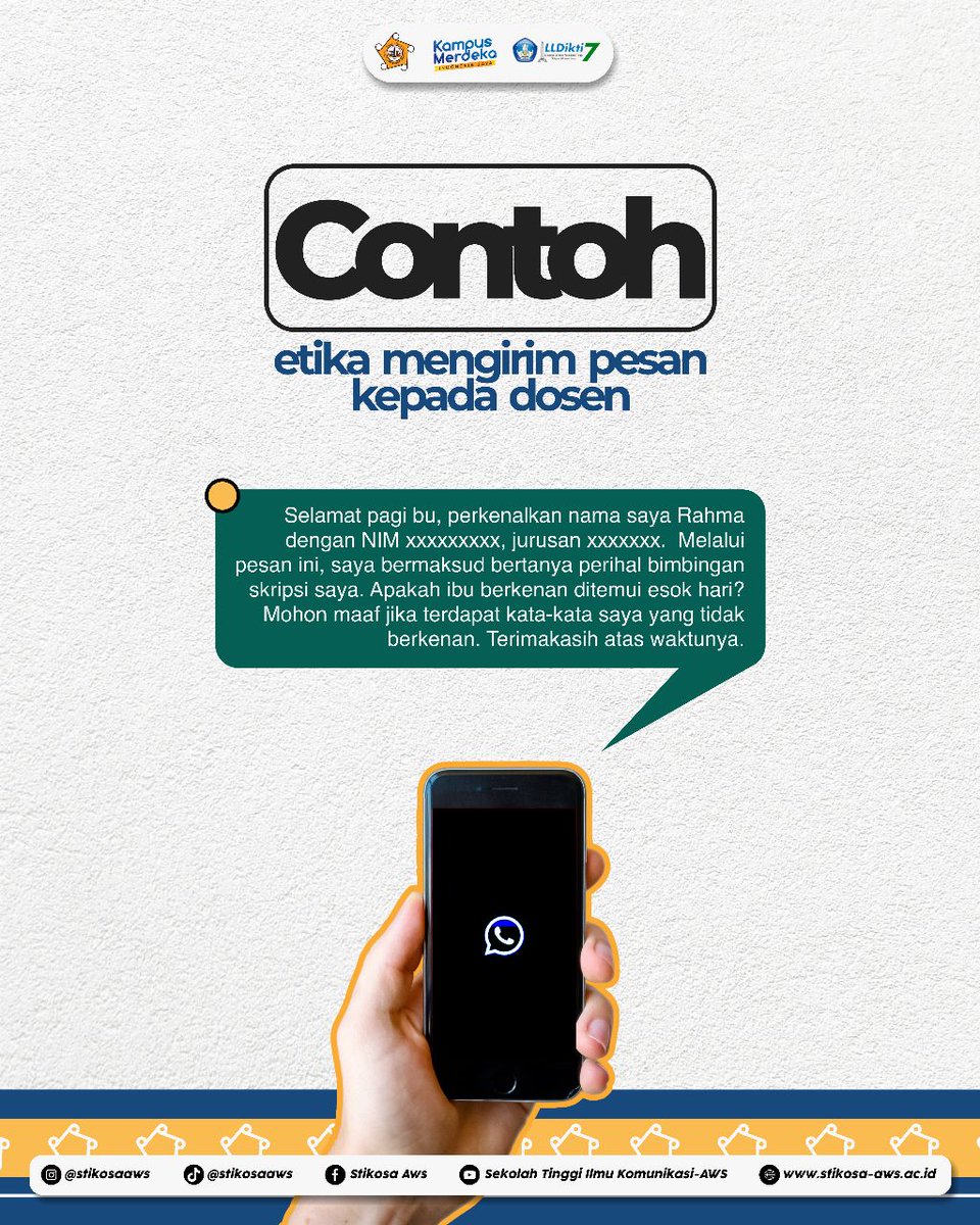 stikosaaws's tweet image. #digitalbroadcastingjurnalism #digitalpublicrelations #Pers #Wartawan #Journalistic #PersIndonesia
#kampusmedia #kampuskreatif #surabaya #jawatimur #kemendikbud #lldikti7 #banggasurabaya #PmbStikosaAWS #PMB2023 #PenerimaanMahasiswaBaru #PBMIlmuKomunikasi