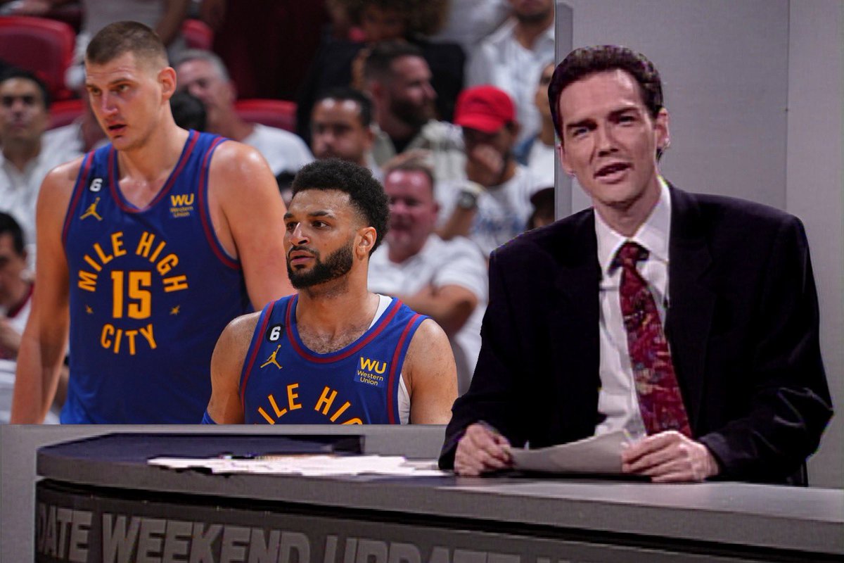 “Denver Nuggets duo Nikola Jokic and Jamal Murray became the first teammates to each post a triple-double in an NBA Finals game on Wednesday. One record they won’t set, however, is ‘Most double homicides committed by a pro athlete in June,’ which is still held by OJ Simpson.”