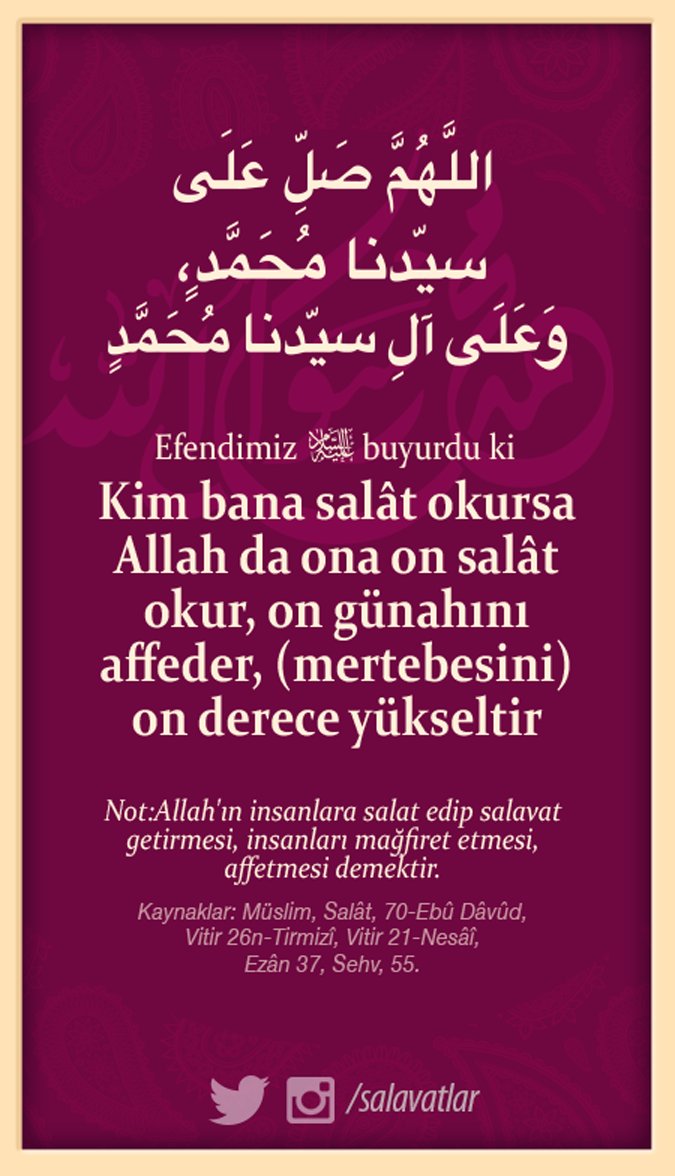Salât u Selam tweet media