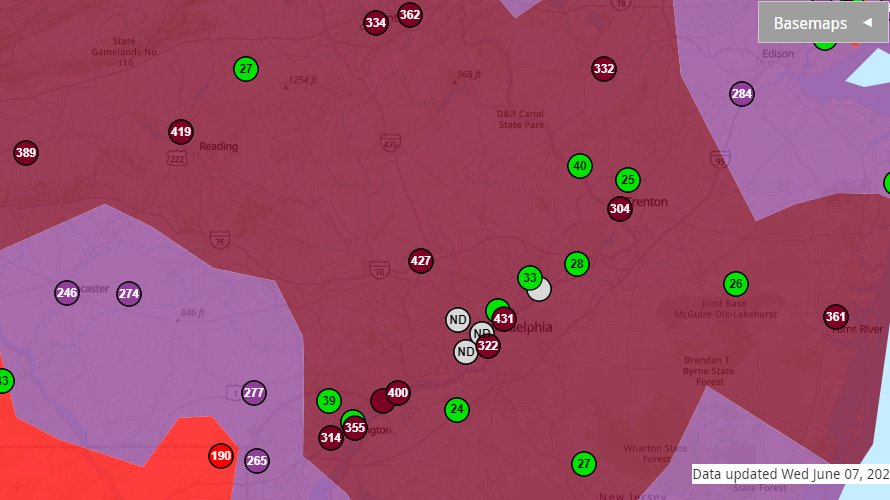 Craig Ceecee on Twitter "The worst air this evening is over
