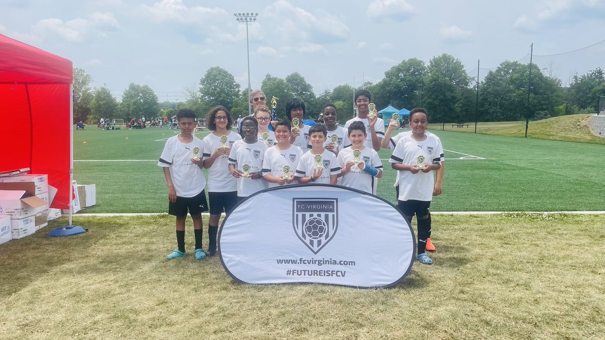 leilasn49's tweet photo. @FCVAshburn 
Tournament#winners 🏆U10-13 https://t.co/785fDqT5Ml