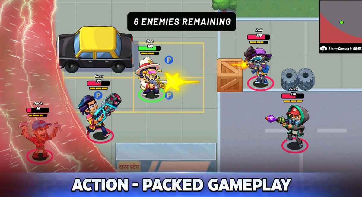 ensymi's tweet photo. @UjjwalGamer I loved the game #battlestars but why #copy #supercell #BrawlStars
Images 1&2 #Battlestars
Images 3&4 #brawlstars https://t.co/NzBpJH5o65