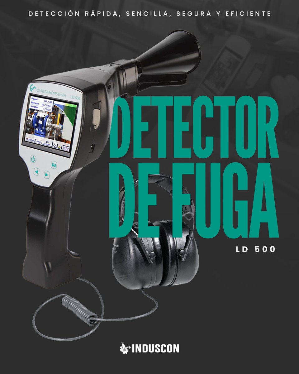 induscondr's tweet photo. Los detectores de fugas ultrasónicos cuentan con la más alta tecnología para que puedas realizar de manera rápida, sencilla,  segura y eficiente auditorías de fugas en tu sistema. 💪🙌
•
 #dewpoint #ahorroenergetico #detecciondefugas  #medidordeflujo  #induscondr https://t.co/89gihiIWfL
