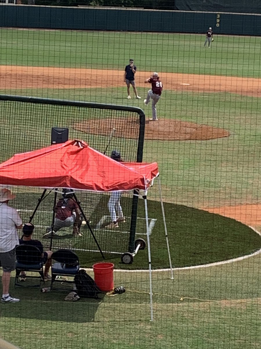 JaxsonEdwards33's tweet photo. Big thanks to @SamfordBaseball for a great camp today. Got better today! @tdavid_4 @CoachShrout https://t.co/7iGPJcmcQC