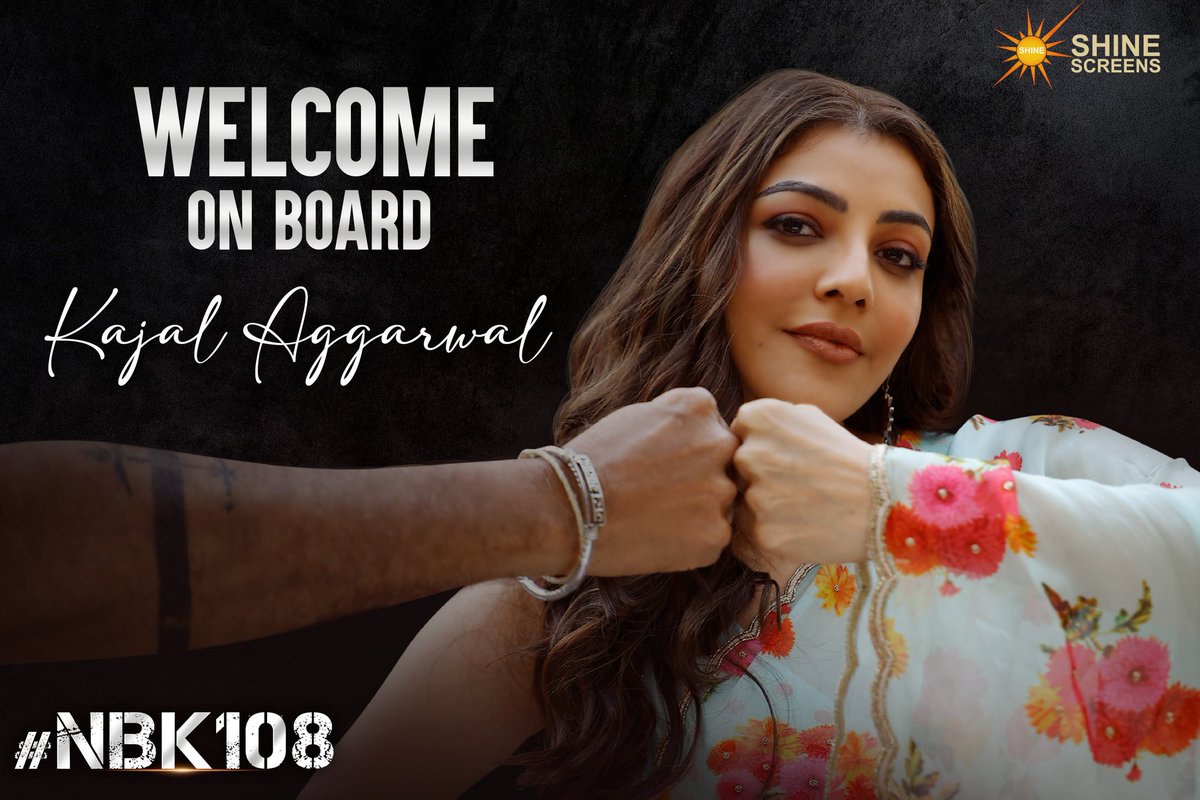 #BhagavanthKesari 🔥🤩

@MsKajalAggarwal #NandamuriBalakrishna 

#NBK108 #KajalAggarwal