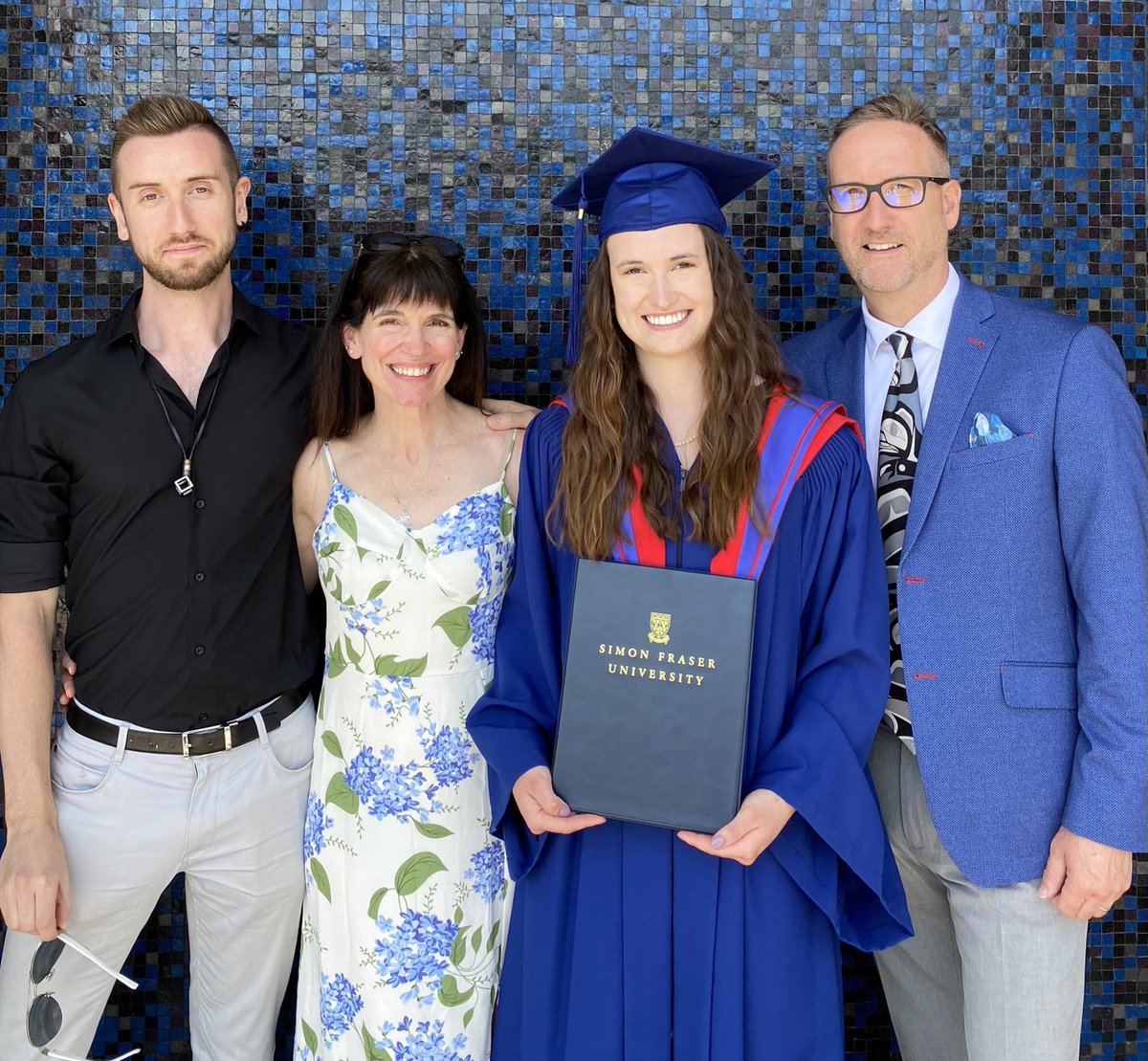 Very proud of Talia Ferris for receiving her Master’s Degree in International Studies from SFU. #mySFUgrad