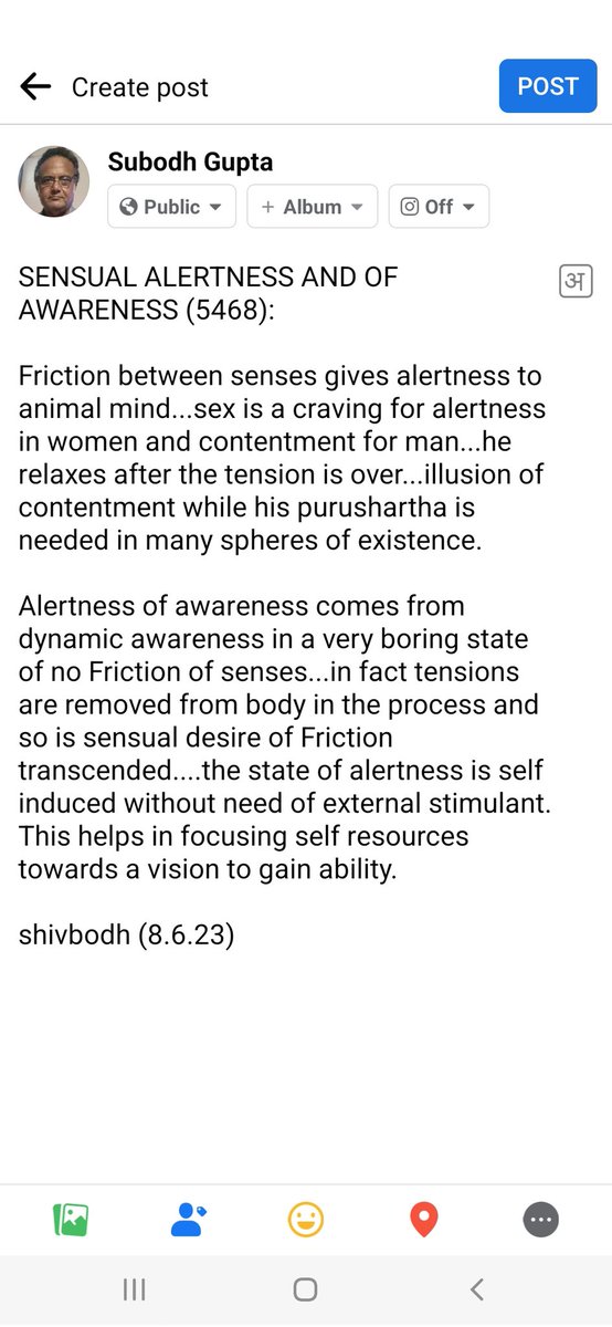 SENSUAL ALERTNESS AND OF AWARENESS (5468):