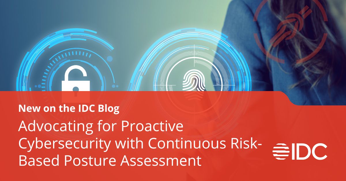 IDCLatin's tweet image. ¿Eres proactivo en tu #ciberseguridad? #IDCblog bit.ly/3GcuolU

Y si deseas conocer qué sucede en materia de #seguridad en #AméricaLatina, acompáñanos en los #IDCroadshow que realizaremos, encuentra más información: answerme.idc.com/survey/FFx26h-…

#FutureOfTrust #cybersecurity