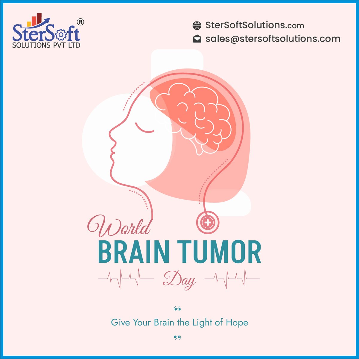 A fighter with a brain tumor needs all the support he or she can get and it is our duty to volunteer to help them in whatever way we can. Happy World Brain Tumor Day

#braintumor #braintumorsurvivor #TheERPHub #braintumorawareness #butyoudontlooksick #SterSoftSolutions