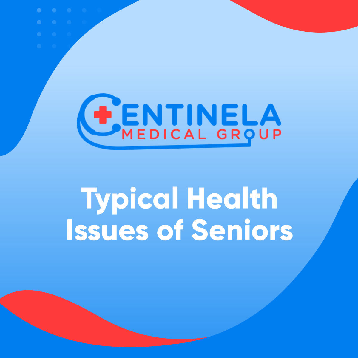 Here are some of the health issues that are common among seniors:

- injury and violence

- mental health issues

- illnesses caused by tobacco use

- substance abuse

- HIV/AIDS

Source:

bit.ly/3YZpnTW

#DoctorsClinic #HealthIssues  #LosAngelesCA