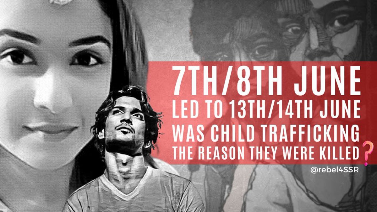 Nation Remembers Disha Salian & Sushant Singh Rajput Young Lives Ruthlessly Snatched ~ If your conscience isn't shaken even after knowing how mercilessly they were KILLED Sorry to say, humanity is lost! @rashtrapatibhvn #JusticeForSushantSinghRajput #JusticeForDishaSalian