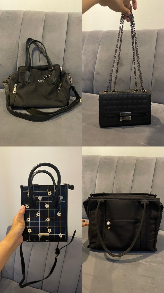 Lieryid's tweet photo. [THREAD] 🛍️ 

yang lagi nyari saran tas bisa liat thread ini ya❤️

disclaimer!! semua tas yg ada disini itu atas penggunaan dan review pribadii akuu 🥰🥰 https://t.co/PpGVvAFmsS