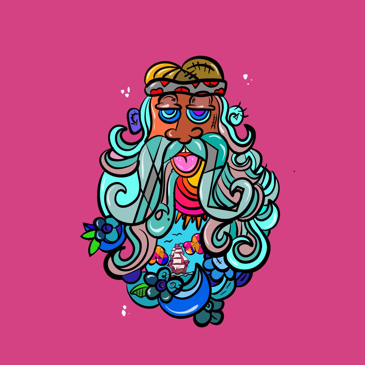 Giving away this hippie done in the space! Will be on the block in the long hair don’t care collection 

Like retweet 

Follow ⁦<a href="/HippieLifeKrew/">HLK💚</a>⁩ 
Follow ⁦<a href="/HlkRadio/">HLK Radio 📻</a>⁩ 

Be in the space!