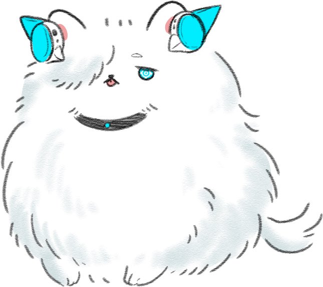 「fluffy white fur」 illustration images(Latest)