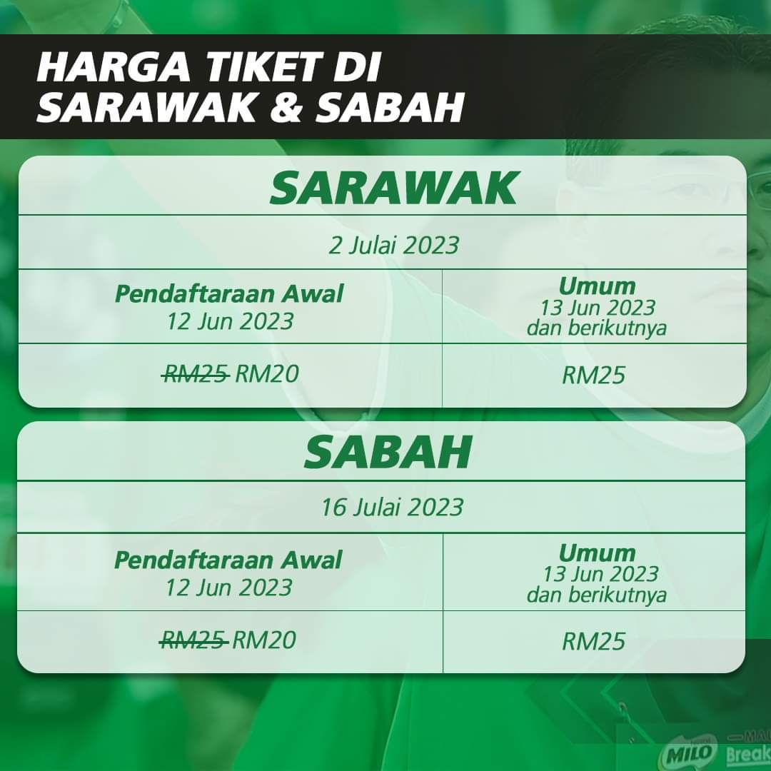 jomkitalari's tweet photo. Get ready guys, pendaftaran MILO® Malaysia Breakfast Day 2023 akan dibuka pada 12 Jun 2023 dengan serendah RM20 untuk harga pendaftaran awal. Kongsikan info ni dan jom ajak semua member dan famili sertai sekali! #MILOMalaysiaBreakfastDay https://t.co/6FNgJPyfzn