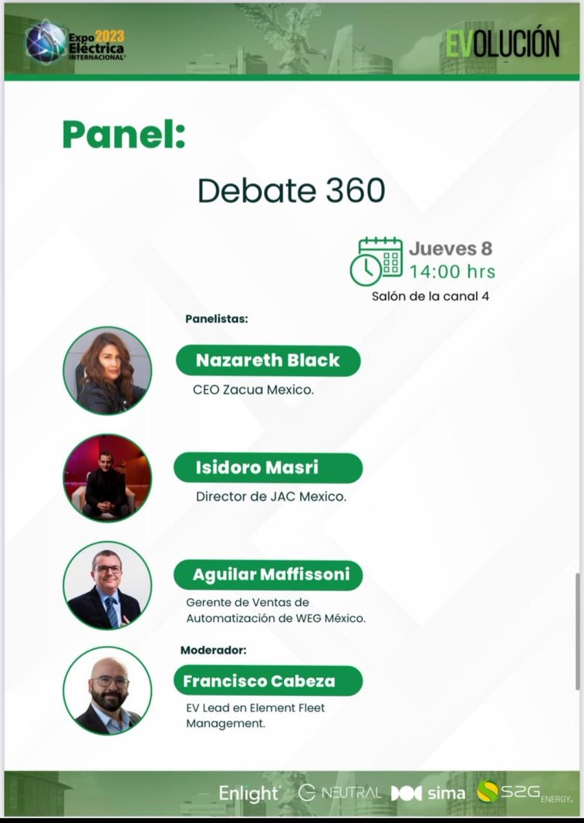 ESIMEZ_OFICIAL's tweet photo. No te pierdas el primer foro especializado en Movilidad Eléctrica para flotas en México en Centro Banamex.
#conferencias #ESIMEZacatenco #ISISA #movilidad #ingenieríaeléctrica
IBS https://t.co/zIyFVYT9Ut