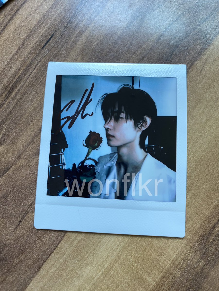 IM SHAKING SUNGHOON POLAROID