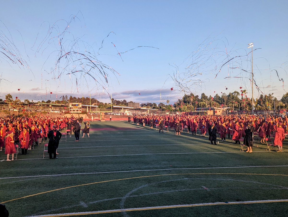 Congratulations to the Mission Hills High School Class of 2023! Much appreciation to the faculty, staff, and administration for supporting our students. @MHHS_Counseling @SanMarcosUSD