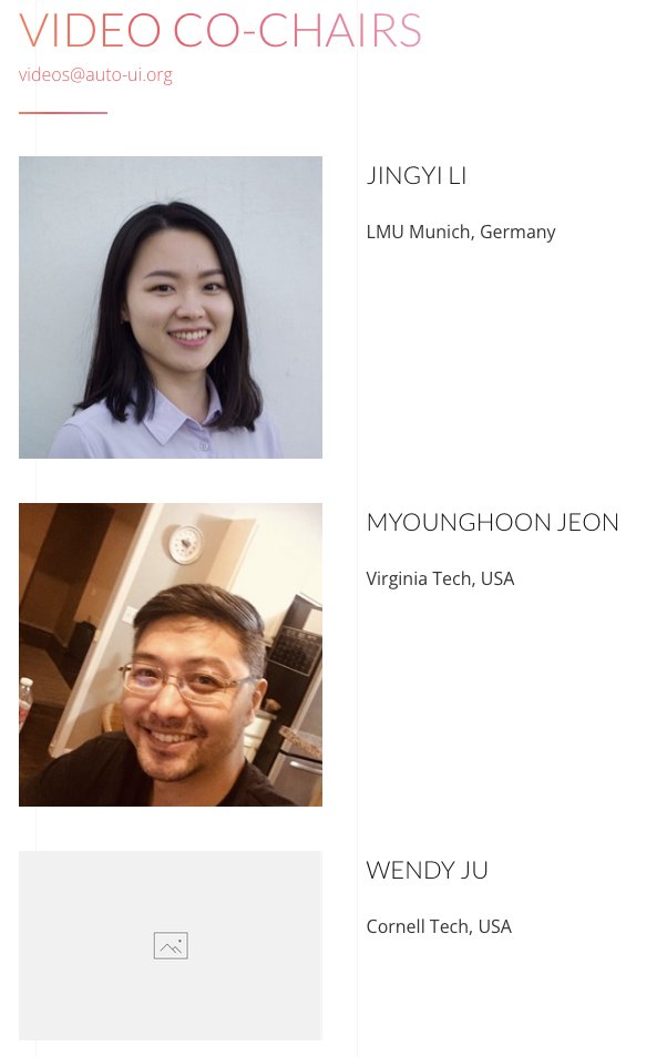 📢One Week Left to the Video Submission📢 Our #AutoUi2023 video chairs are waiting for your amazing videos. Ask them questions if you have?