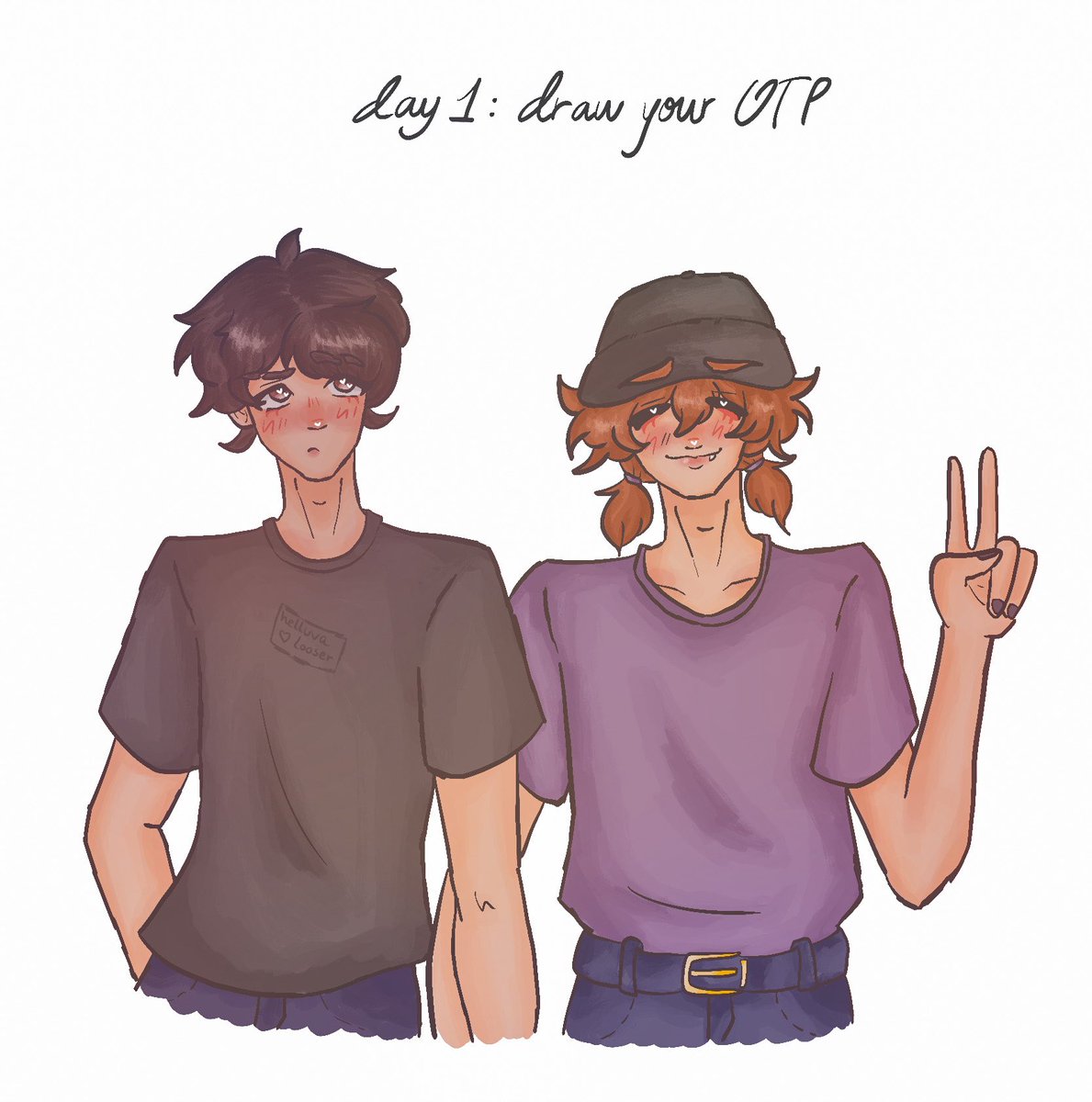helluvalooser's tweet photo. george’s like ‘tf is an otp’ #snf #sapnotfound #georgenotfound #sapnap #georgenotfoundfanart #sapnapfanart https://t.co/pVlzmaEYWn