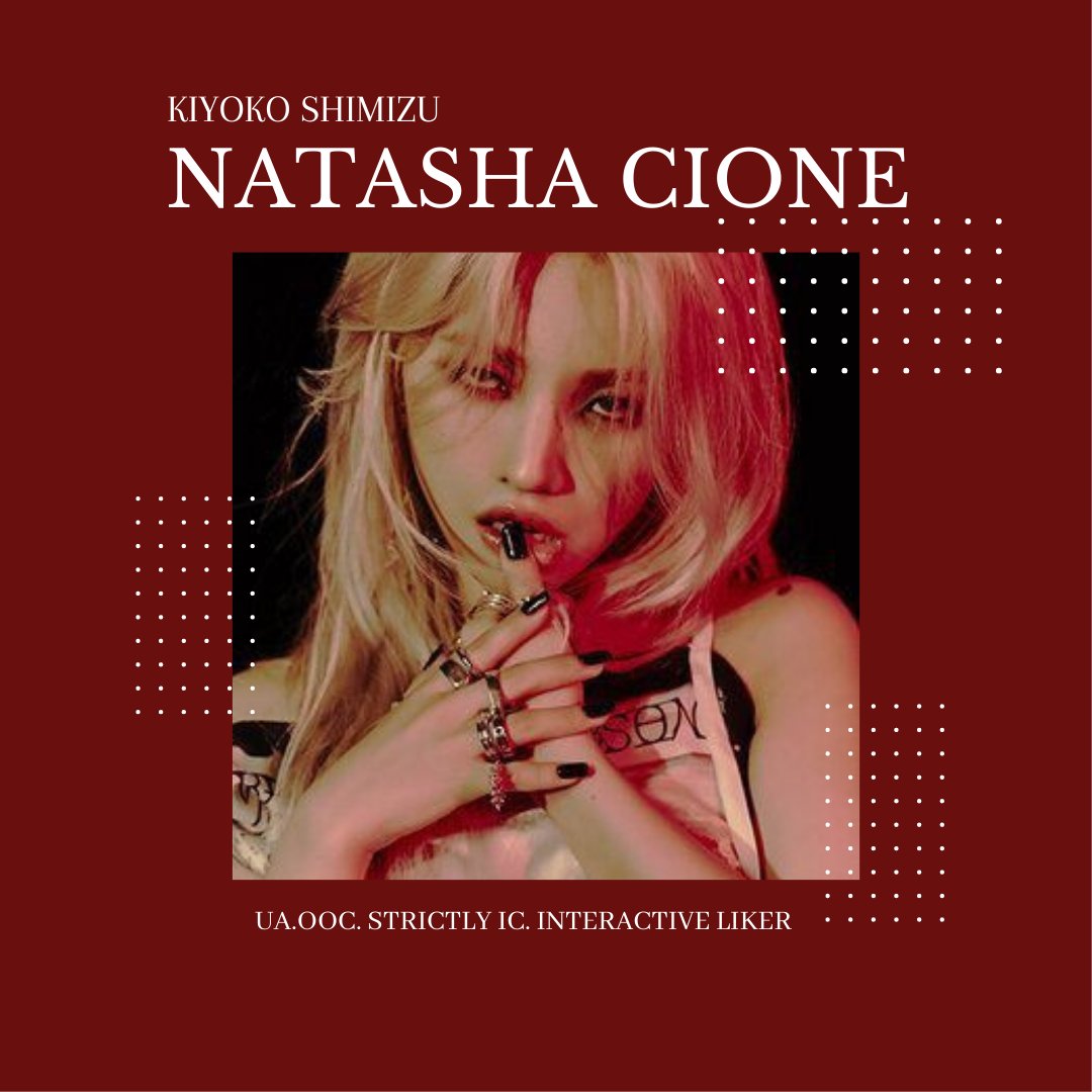 ͏     ͏ ͏ ͏
     ͏ ͏ ͏
   ͏    KIYOKO NATASHA CIONE SHIMIZU  
                 re-introduction #HQRP.
     ͏ ͏ ͏
͏     ͏ ͏ ͏