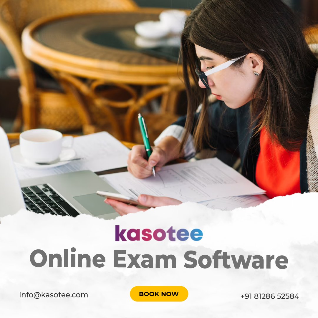 KasoteeExam's tweet image. #kasoteeonlineexamsoftware benefits are
- Easy to Use
- Saves Time
- Personalized Learning
- Convenient
- Reliable
kasoteeonlineexamsoftware.com
#kasotee
#webbasedsoftware
#softwareforexammanagement
#softwareforexam
#onlinepaper
#onlineexamsoftwaresolution
#examsoftware
#exam