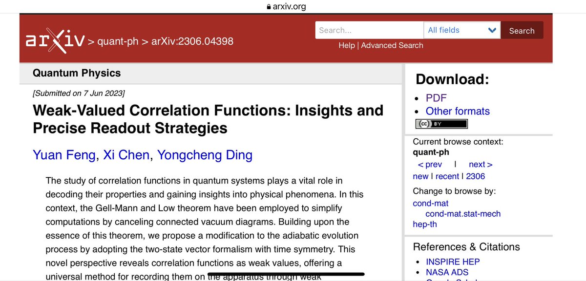 Xi Chen (@xichen_sta) on Twitter photo Two-state vector formalism implies #shortcuts to adiabaticity, and accordingly, weak-valued correlation function. The proposal of its reading out in QM and QFT, see arxiv.org/abs/2306.04398. Nice collaboration with <a href="/glen_alicia/">Alicia Glen</a> <a href="/jonzen_Physics/">jonzen.ding</a> <a href="/ryc_upvehu/">Ramón y Cajal @ UPV/EHU</a> @ehuscientia <a href="/NquireC/">NQUIRE Center</a> Two-state vector formalism implies #shortcuts to adiabaticity, and accordingly, weak-valued correlation function. The proposal of its reading out in QM and QFT, see arxiv.org/abs/2306.04398. Nice collaboration with <a href="/glen_alicia/">Alicia Glen</a> <a href="/jonzen_Physics/">jonzen.ding</a> <a href="/ryc_upvehu/">Ramón y Cajal @ UPV/EHU</a> @ehuscientia <a href="/NquireC/">NQUIRE Center</a>