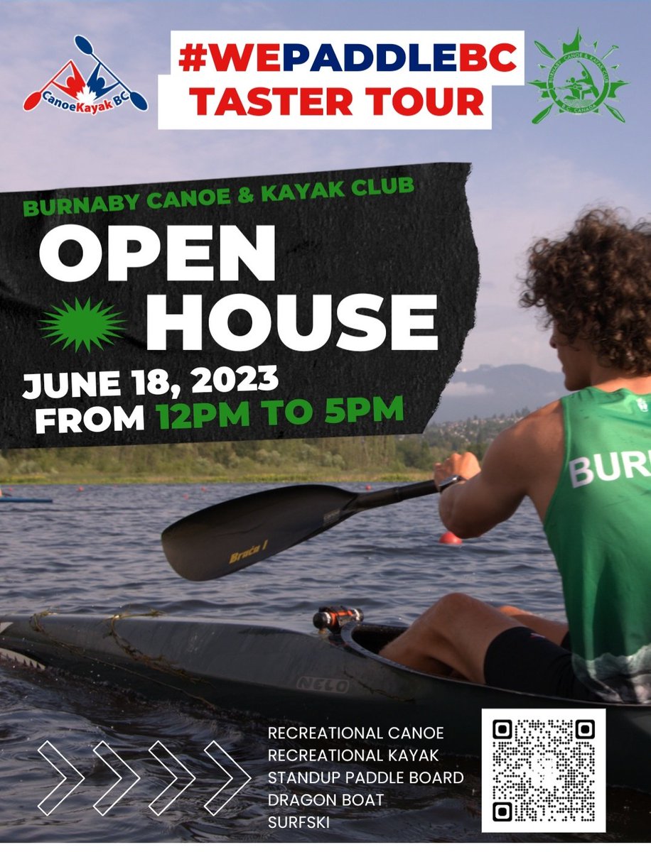 AndreaDeTerra's tweet image. The group we did dragon boating with, Burnaby Canoe and Kayak Club, is having an Open House from 12 to 5 on Sunday, June 18th if anyone wants to try out paddling! They also have summer camps, and adult paddling opportunities. Check it out!