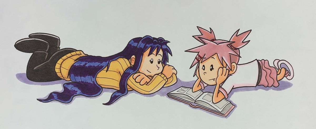 Another ‘Calvin and Hobbes’-inspired Natsuki and Yuri!

#ddlcyuri #ddlcnatsuki #DokiDokiLiteratureClub