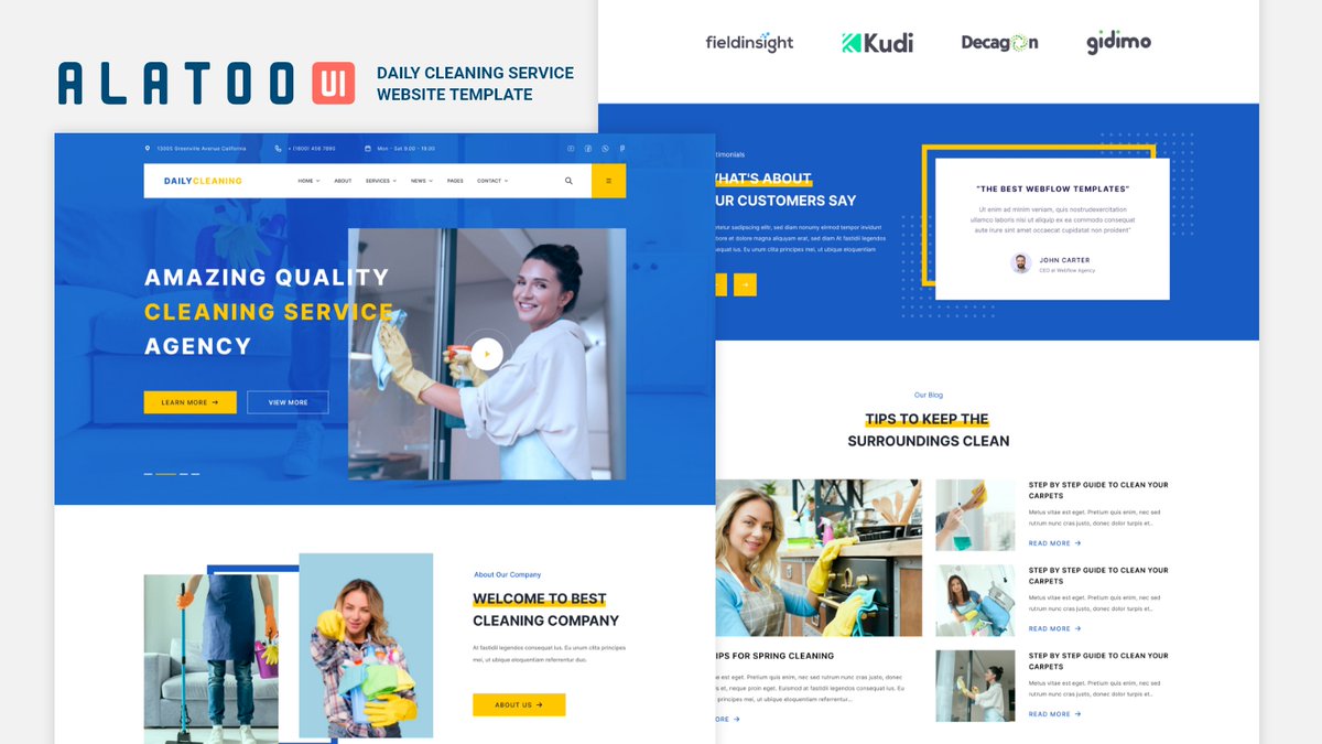 digi_trendy's tweet image. Daily Cleaning Service Homepage Design with ALATOO UI
#figma #uikit #multipurposetemplate 
alatooui.com