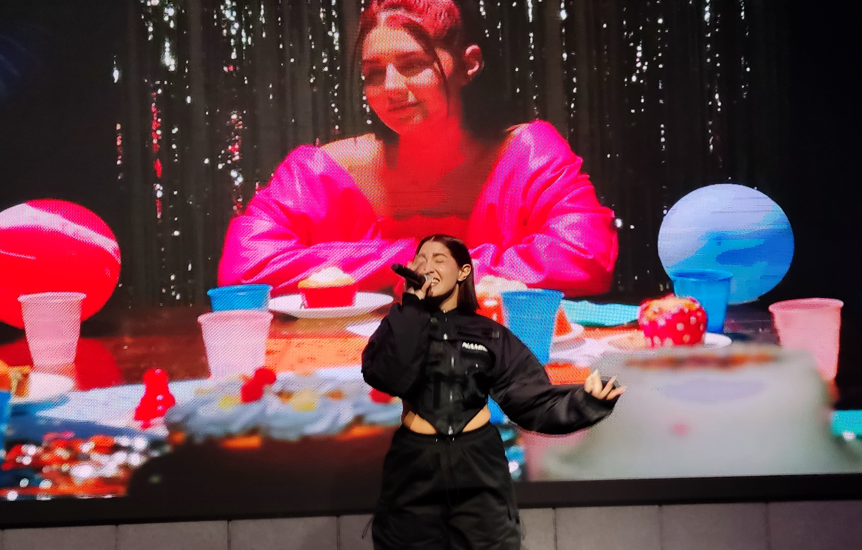 CartaMexico's tweet photo. Presentaron el disco debut de Valentina en el auditorio de "Universal Music":
https://t.co/8e5u9QrW5P

#Valentina #musicaurbana #pop #popurbano #trap #reggaeton #musicalatina #musicajoven #mexicoalacarta https://t.co/GFA1gZhpDM